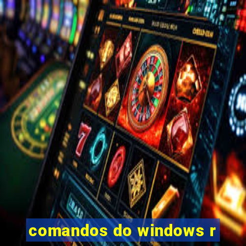 comandos do windows r